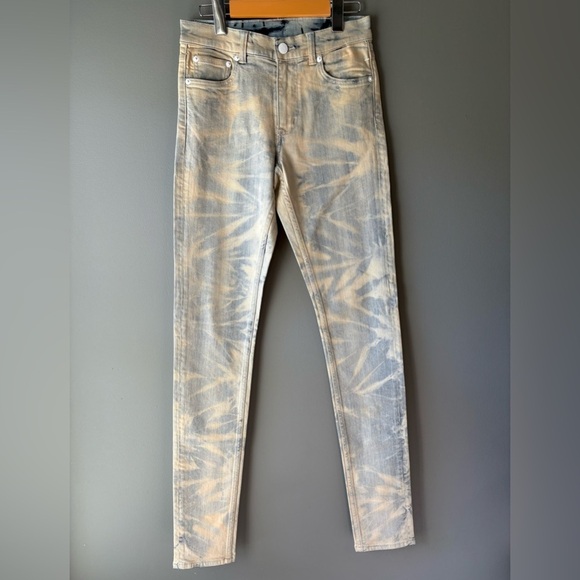 WEEKDAY, size W28 L34 white acid washed bleached look skinny jeans - Picture 2 of 9